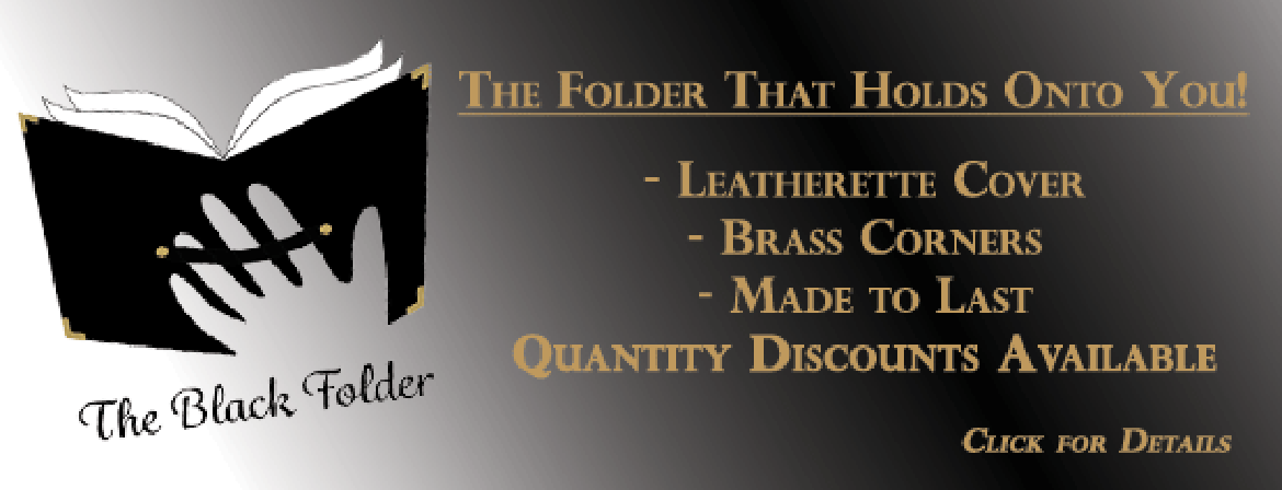 The Black Folder Banner